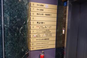スイング梅田（ＳＷＩＮＧうめだ）テナント板