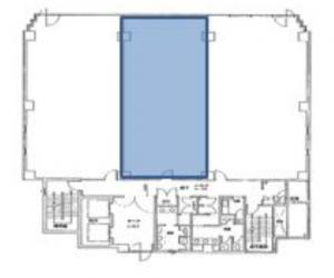 三共本町ビル６階間取り図