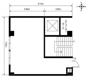 メゾン江坂３階間取り図