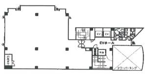 ２１心斎橋ビル間取り図