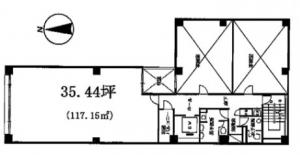 基準階間取り図