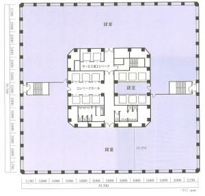 大阪国際ビルディング間取り図
