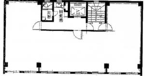 ユリスト西天満ビル基準階図面