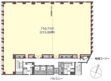 oak神田鍛冶町基準階図面