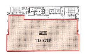 ＥＮＤＯ堺筋ビル基準階間取り図