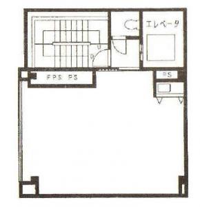 日精産業ビル基準階間取り図