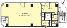 ＶＯＲＴ神保町Ⅱ基準階間取り図