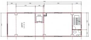 （仮称）クロシエ堀江公園前基準階図面