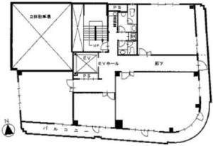 興栄ビル基準階図面