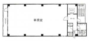 ＳＵＲＥ堂島ビル基準階間取り図