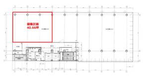 心斎橋Ｗ-ＰＬＡＣＥ３階間取り図