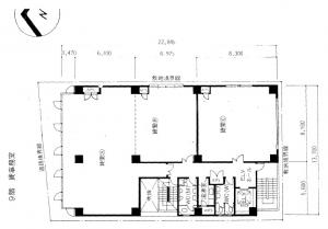 ＴＥＫ第１ビル９階間取り図