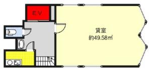 西天満クリスタルビル基準階図面