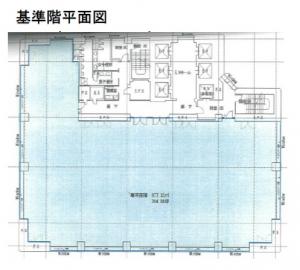 新石原ビル基準階間取り図