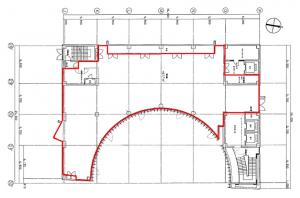アクア堂島フォンターナ４階間取り図