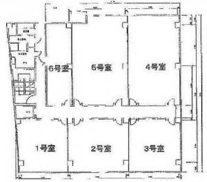 三洋ビル基準階間取り図