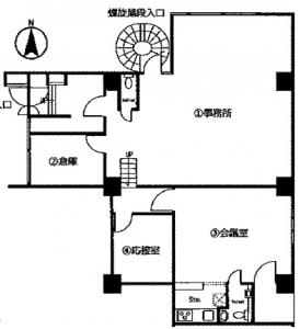 ハイム船場基準階図面