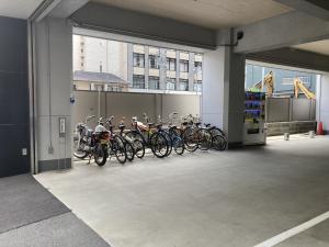 新高麗橋ビル　駐輪場