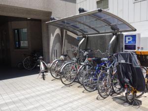 北浜エクセルビル駐輪スペース