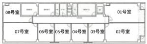 ビル皿井基準階図面