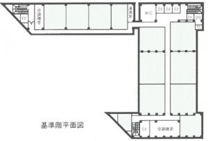 神戸国際交流会館基準階図面