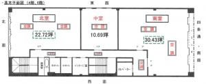 第三田源ビル　基準階図面