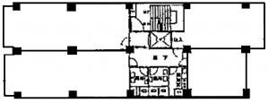 新大阪幹線東ビル基準階図面
