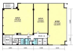 ＮＰＣビル本町基準階間取り図