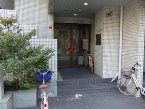 リバーライズ京町堀エントランス