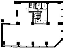 第２下川ビル基準階図面