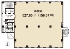 コラム南青山基準階図面