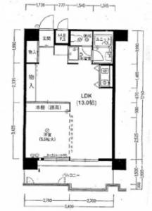 基準階間取り図