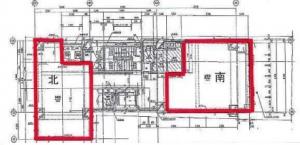 エルギャラン平野町ビル基準階図面