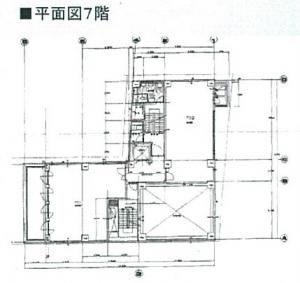 三精ビル基準階間取り図