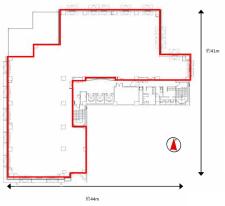 日本薬学会長井記念館基準階図面