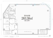 ＰＭＯ新橋Ⅱ基準階図面