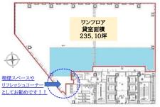 赤坂スターゲートプラザ基準階図面