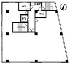 浦野ビル基準階図面