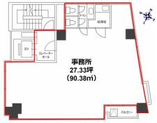 パレスサイド千代田基準階図面