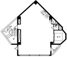 上野逸品館ビル基準階図面