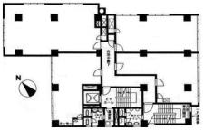 三田ハイツ基準階図面