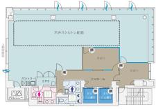 愛宕山ＰＲＥＸ基準階間取り図
