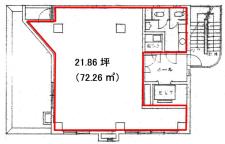 渋谷第一ビル基準階図面