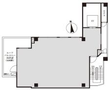 ＶＯＲＴ浅草雷門基準階間取り図