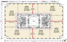 KDX豊洲グランスクエア基準階図面