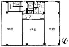 サンビル基準階図面
