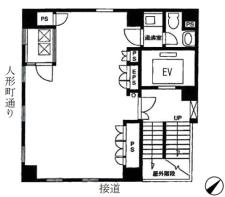 西浦本舗ビル基準階図面