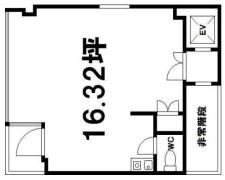 SK東銀座ビル基準階図面