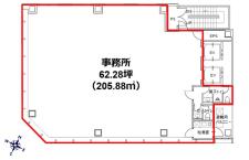 秋葉原OSビル基準階図面