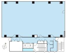 野村不動産南新宿ビル基準階図面